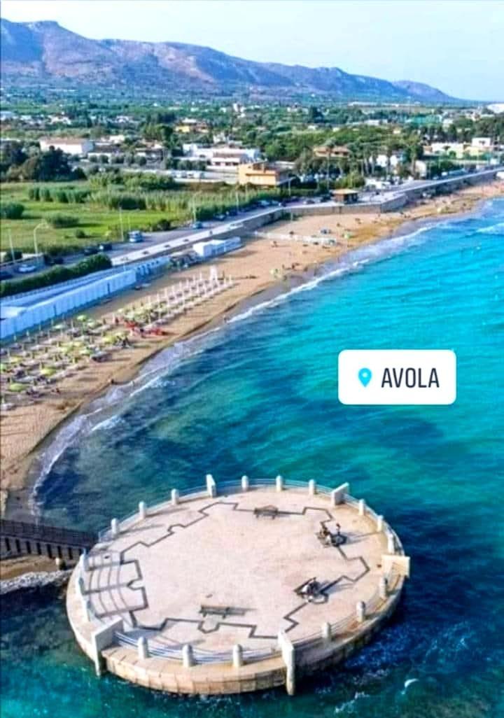 Villa Orizzonte Sullo Jonio Avola Bagian luar foto